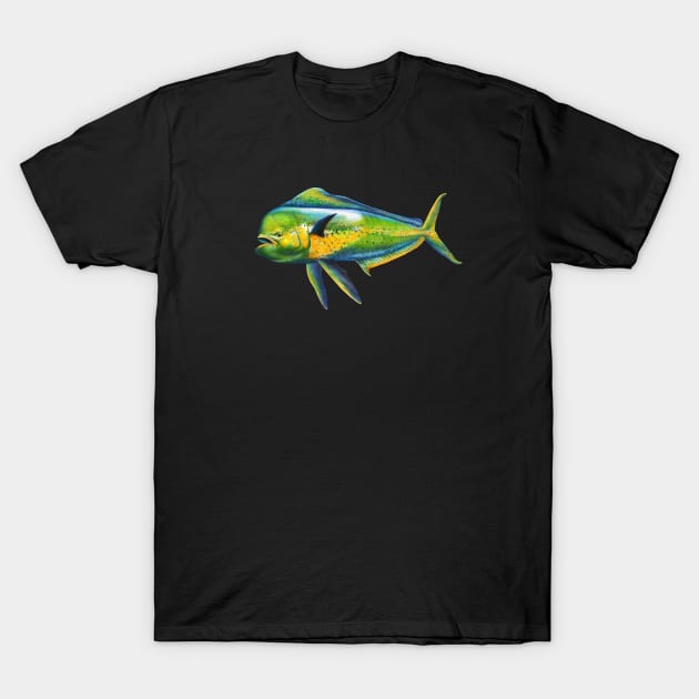 Mahi Mahi T-Shirt by Tim Jeffs Art